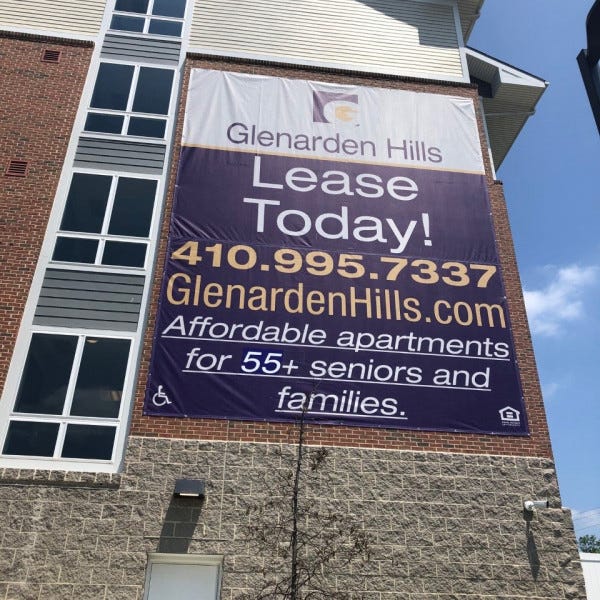 Vinyl Banner, Signarama Silver Spring, Pennrose