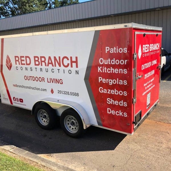 Wrapped Trailer, Signarama, Mobile, AL