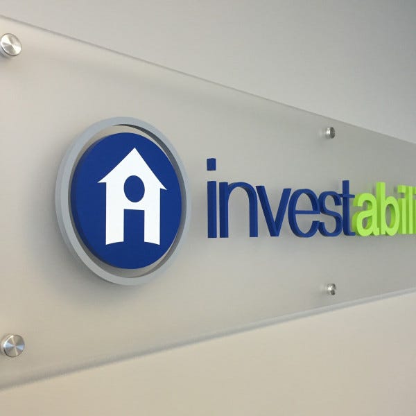 Dimensional Lettering Sign