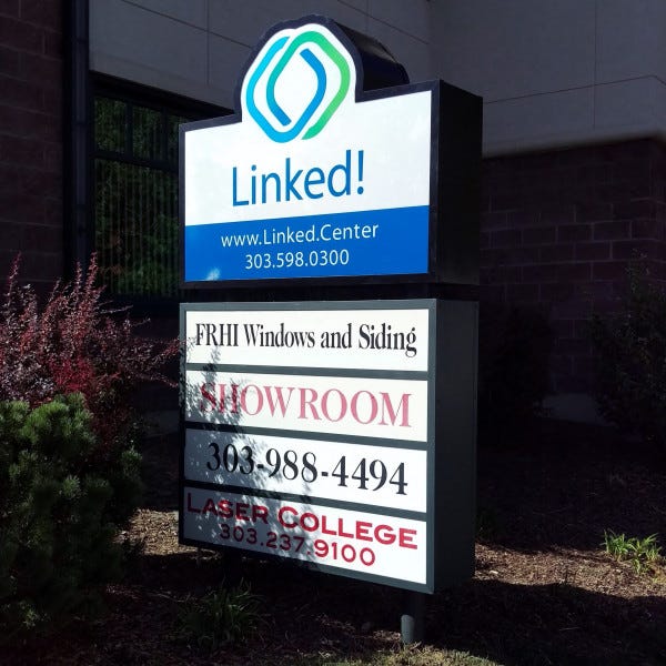LED Illuminated Monument Sign