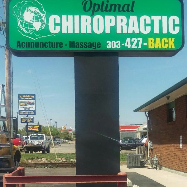 LED Illuminated Pole Sign