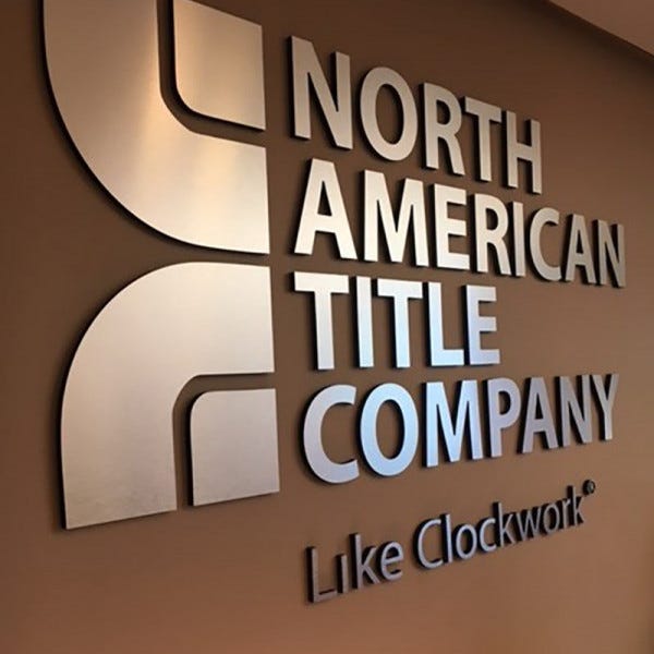Dimensional Lettering Sign