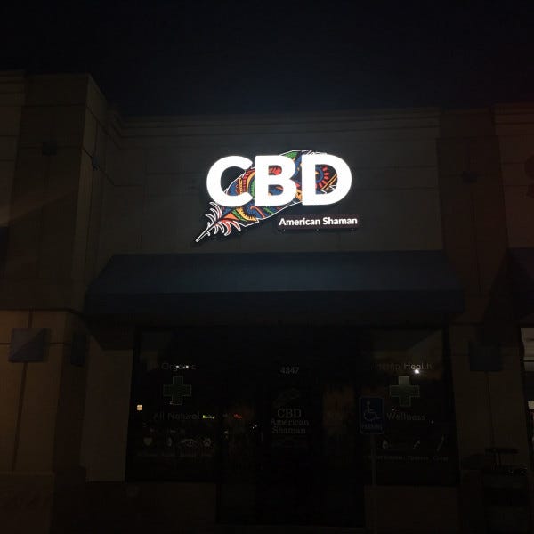 illuminated storefront sign kansas city