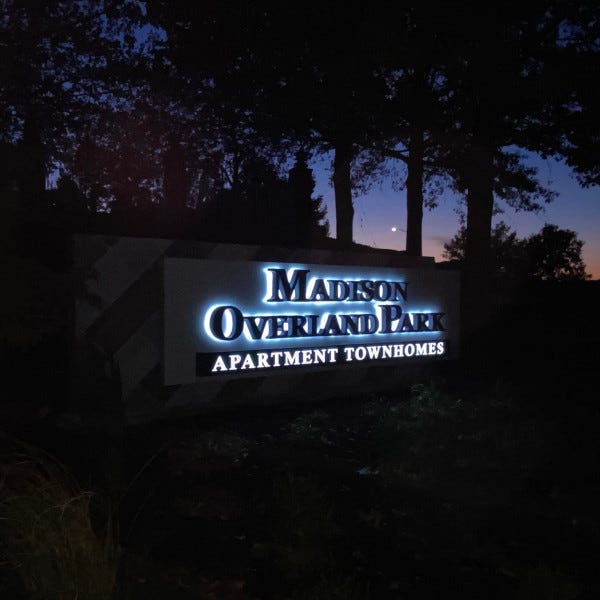 Lighted Monument Sign Signarama Liberty MO