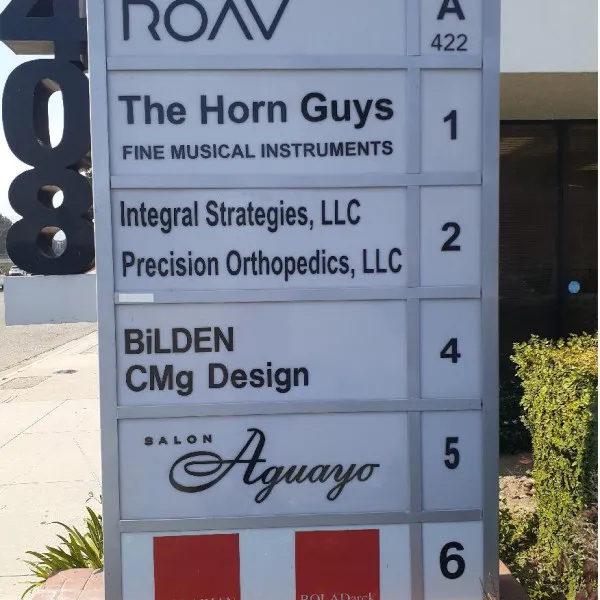 Directional Sign