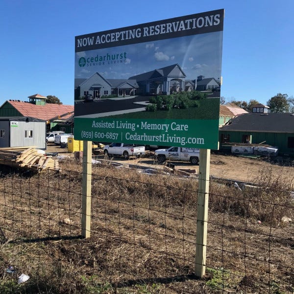 Cedarhurst Site Sign