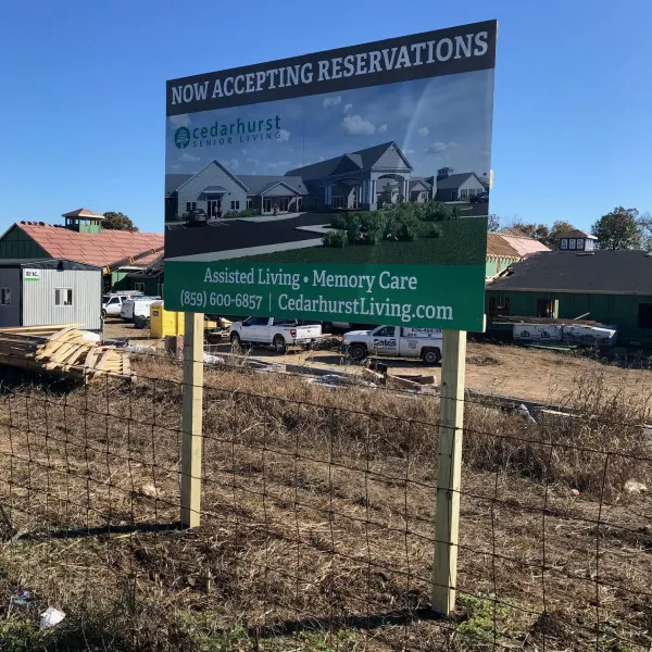 Cedarhurst Site Sign