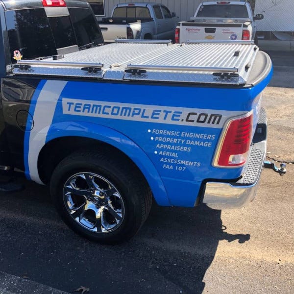 Partial Truck Wrap - Metal, Signarama, Mobile, AL