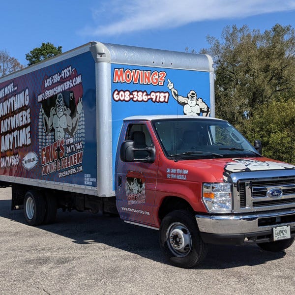 Eric\'s Moving Truck Wrap