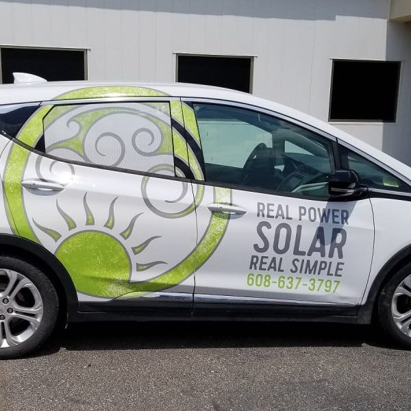 Ethos Green Vehicle Wrap