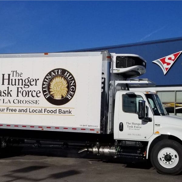 Hunger Task Force Truck Wrap