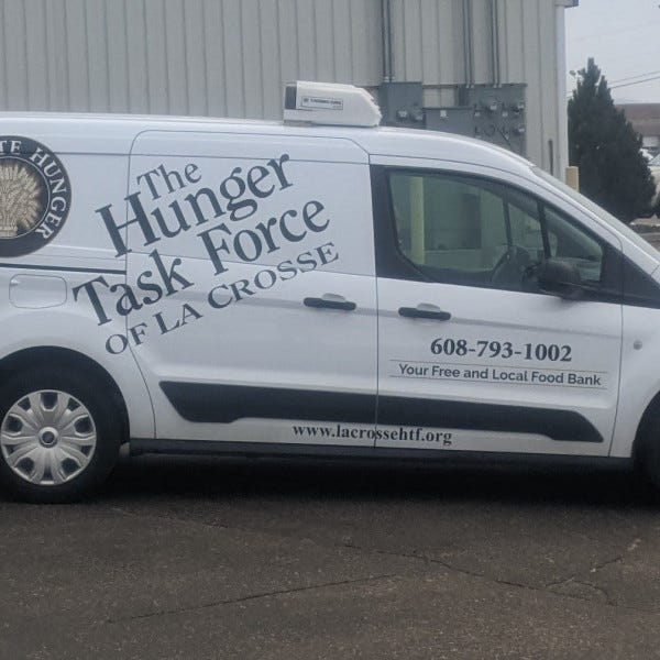 Hunger Task Force Van Wrap