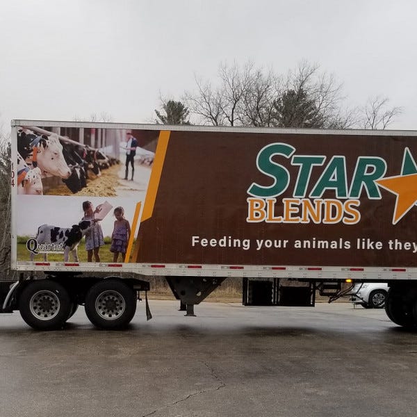 Star Blends Truck Wrap