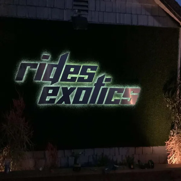 Back Lit Sign