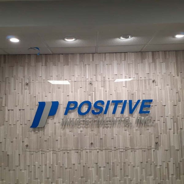 POSITIVE INVEESTMENTS