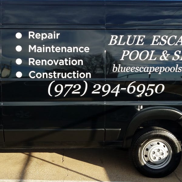Blue Escapes Pool & Spa, Signarama-Plano TX