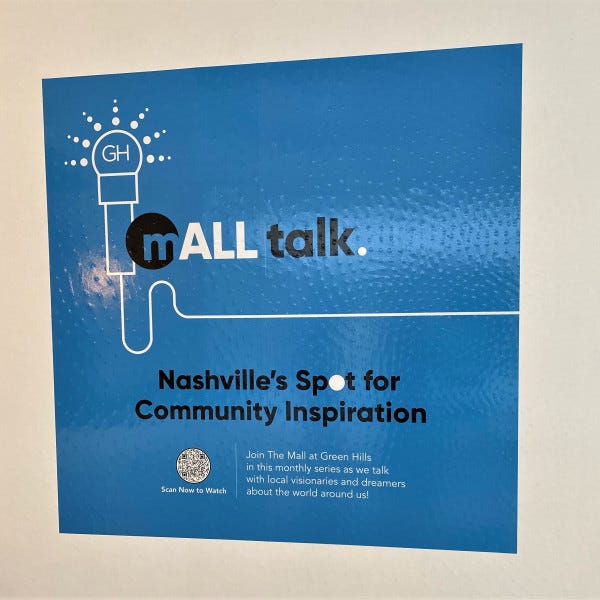 Vinyl Wall Graphics, Green Hills Mall, Nashville