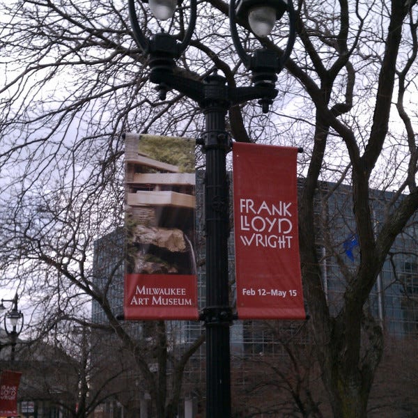Milwaukee Art Museum Street Pole Banners