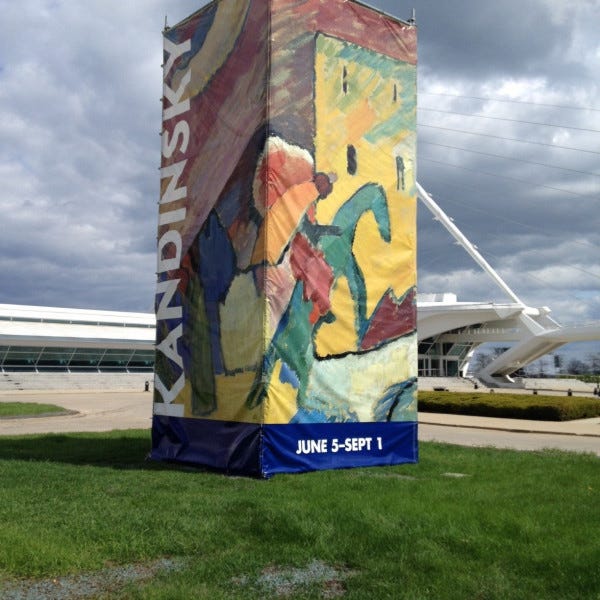 Milwaukee Art Museum Outdoor Banner