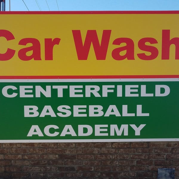 Centerfield Baseball Academy/Car Wash- Signarama-Plano 