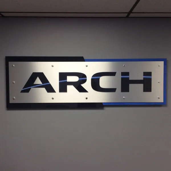 Arch Lobby Sign -Signarama Shelby Township