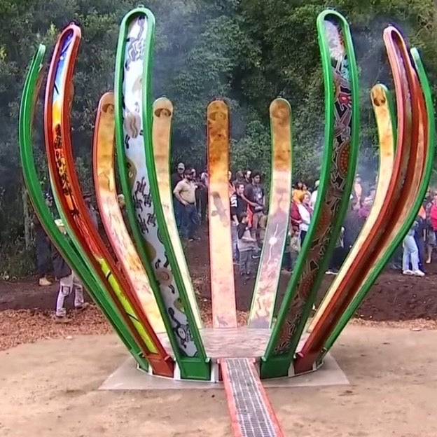 Unique Aboriginal Art Sculpture for the Bunya Peoples’ Aboriginal Corporation