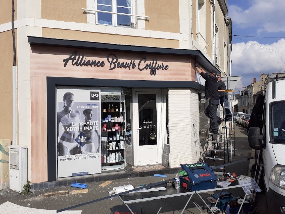 Nouvelle Enseigne pour Alliance Beauté Coiffure par Signarama Le Mans