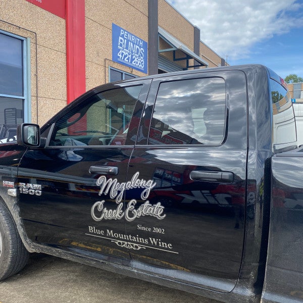 Vehicle Decals for Megalong Creek Estate by Signarama Penrith