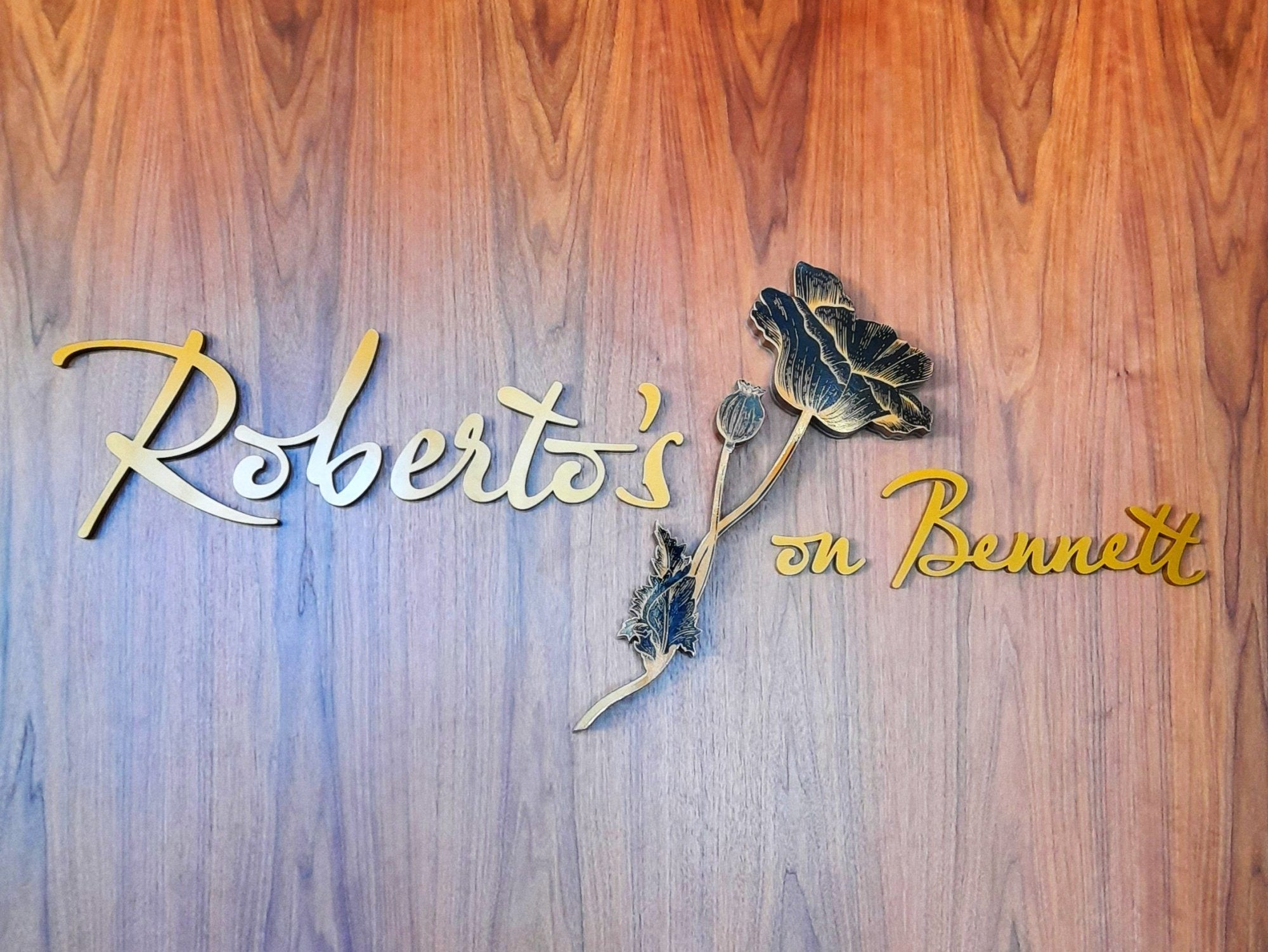 3D Acrylic Signage