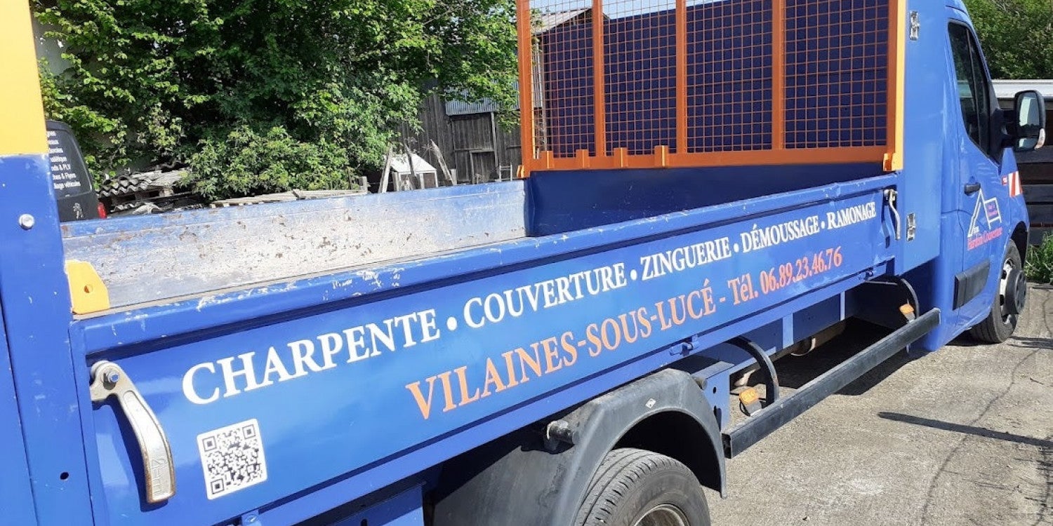 Lettrage camion