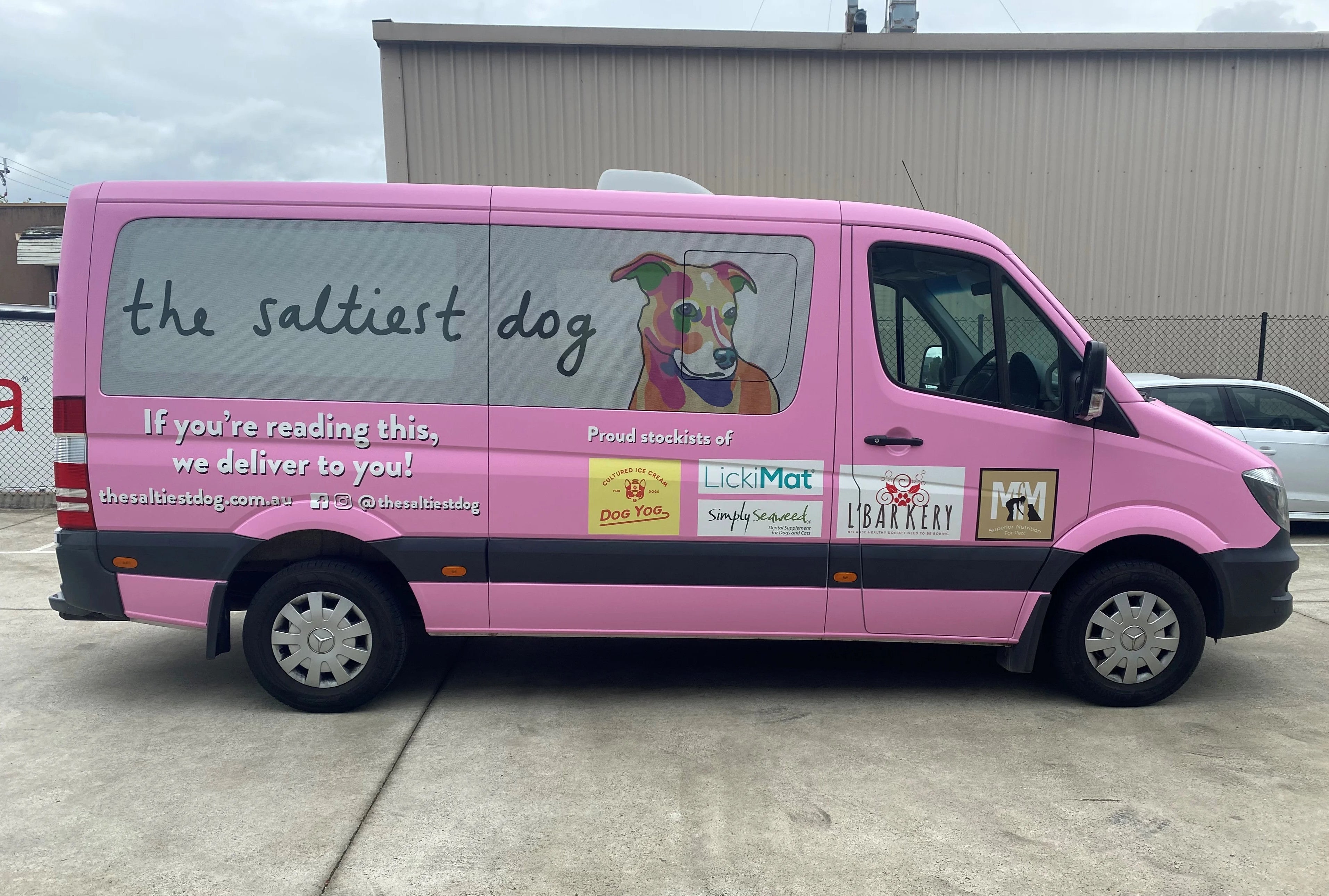 Vehicle Full Wrap - The Saltiest Dog - Thornbury.