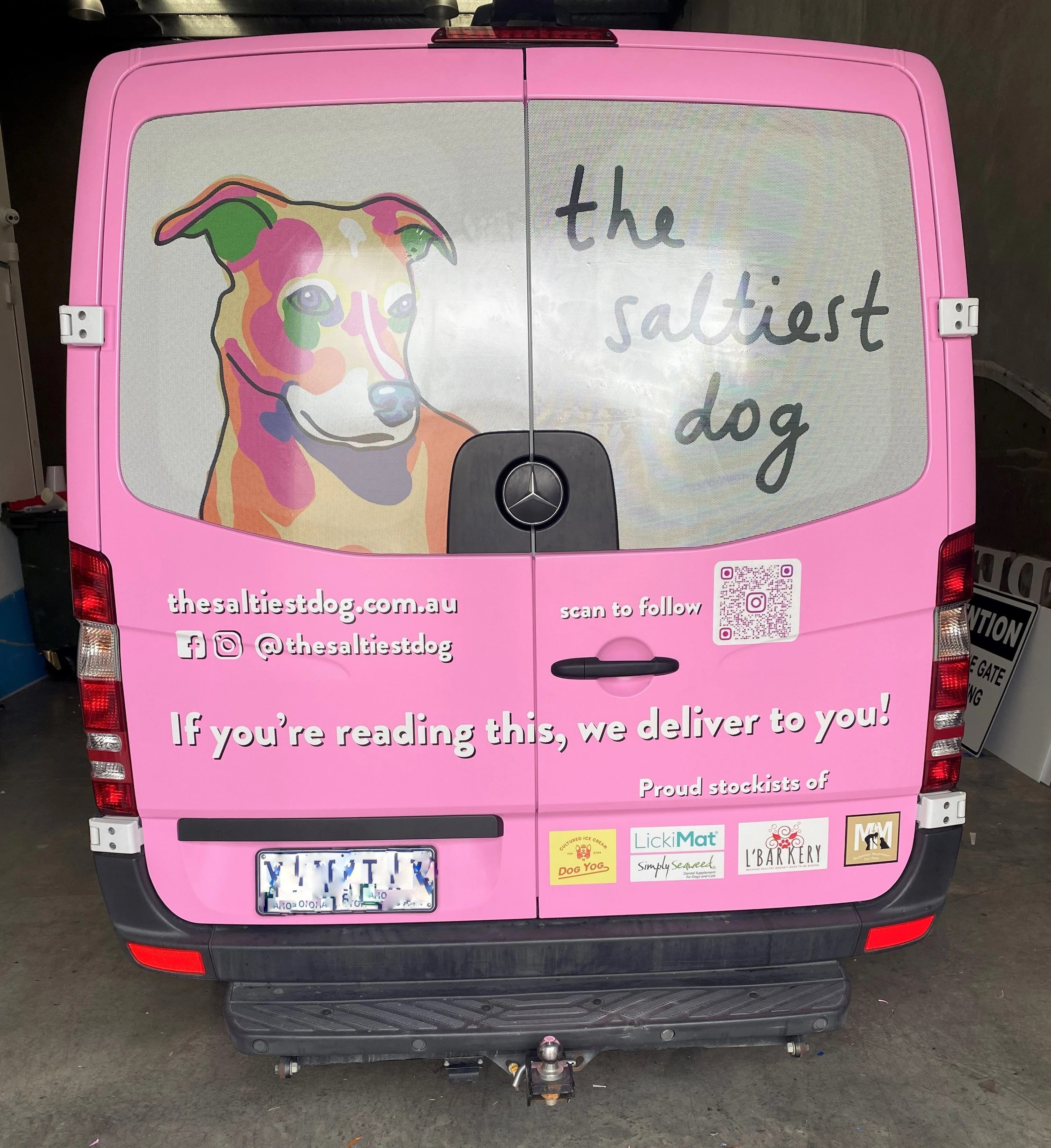 Vehicle Full Wrap - The Saltiest Dog - Thornbury.
