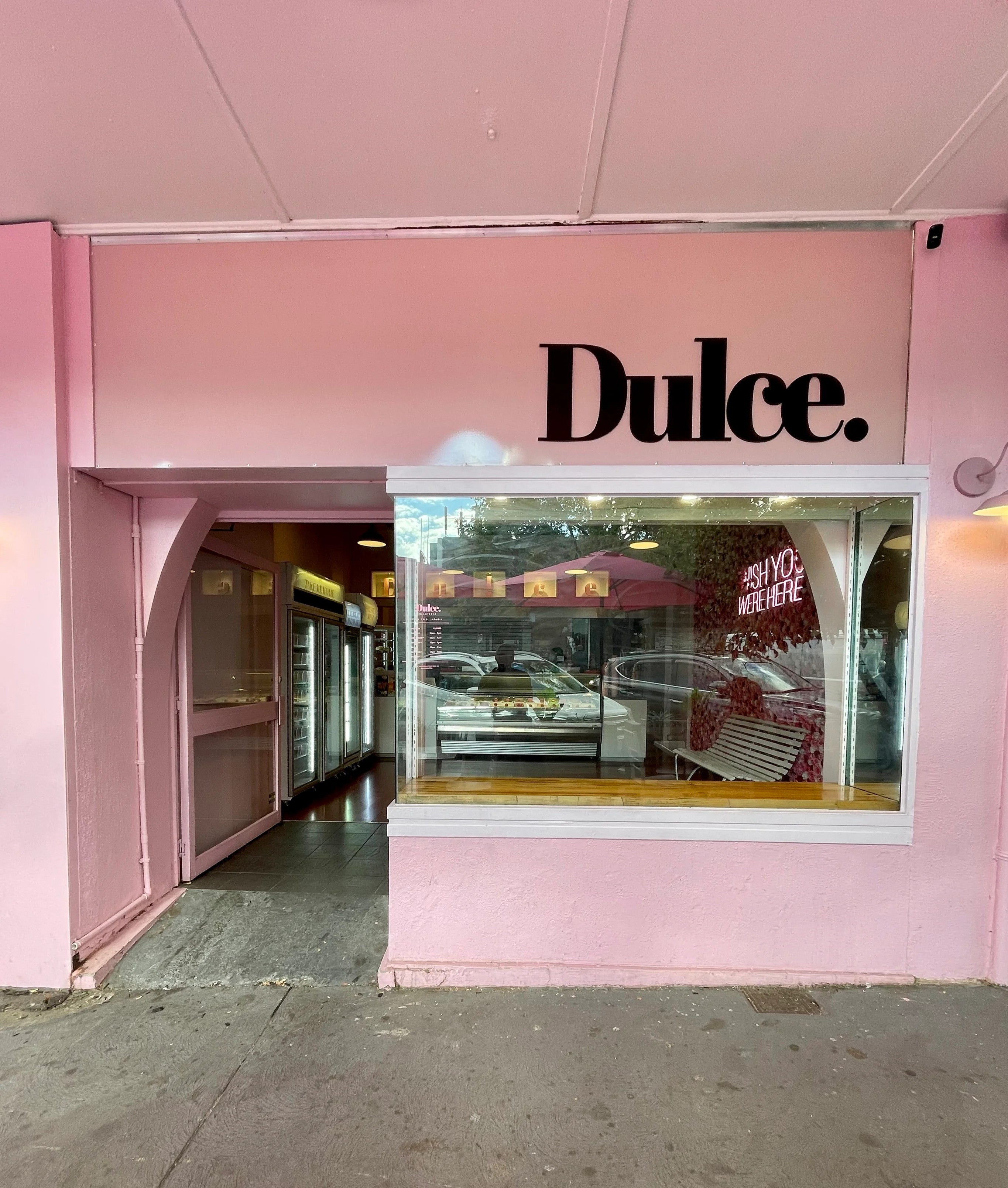 Shop Signage - Dulce Gelateria - Greensborough