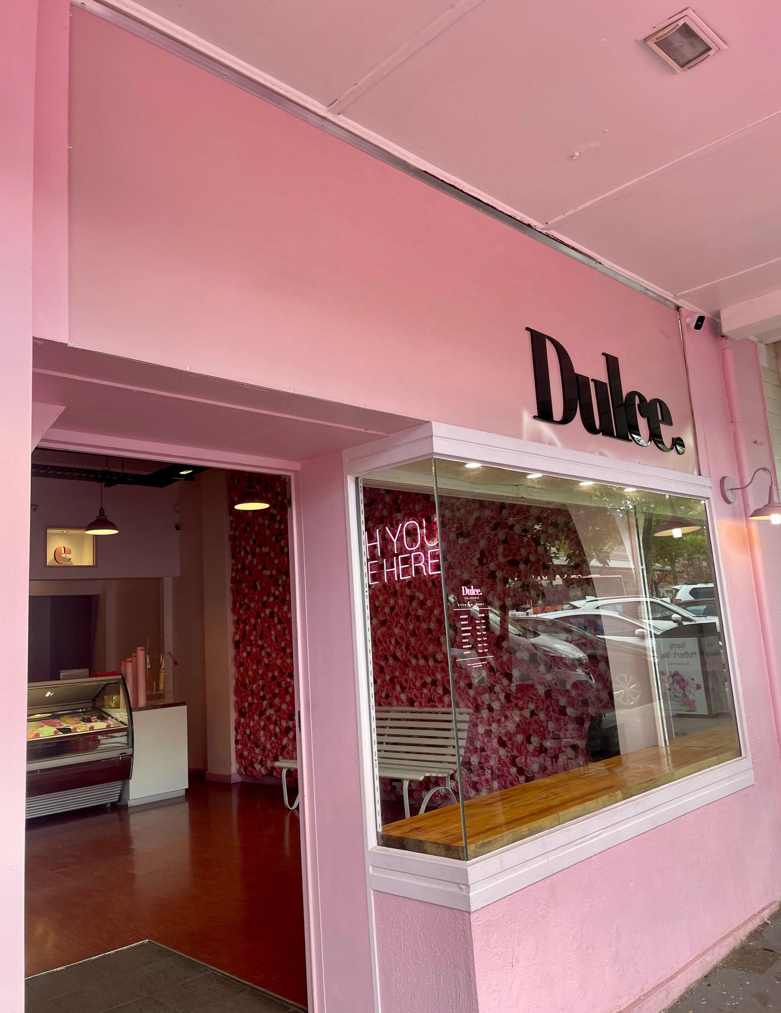 Shop Signage - Dulce Gelateria - Greensborough