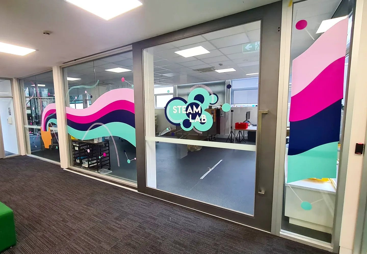 Funky Window Graphics at Korowa