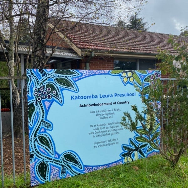 External Signage for Katoomba Leura Preschool by Signarama Penrith