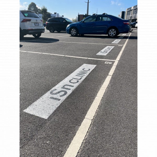 Carpark Signage - ISN Clinic