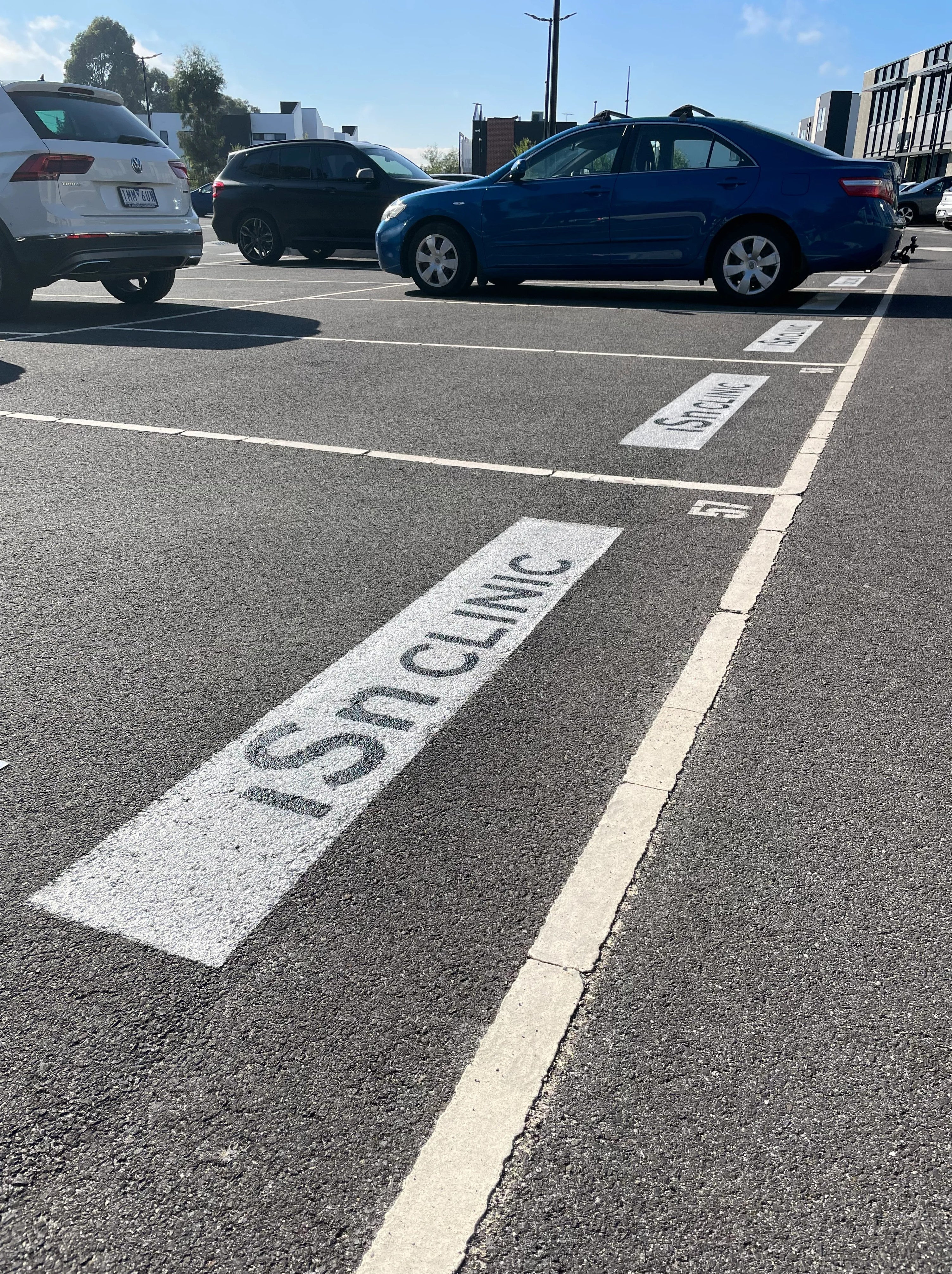 Carpark Signage - ISN Clinic