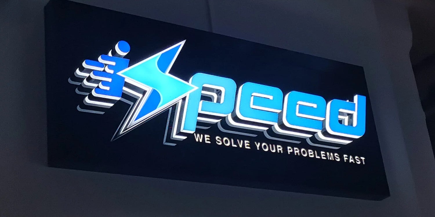 3D Illuminated Printed Signage