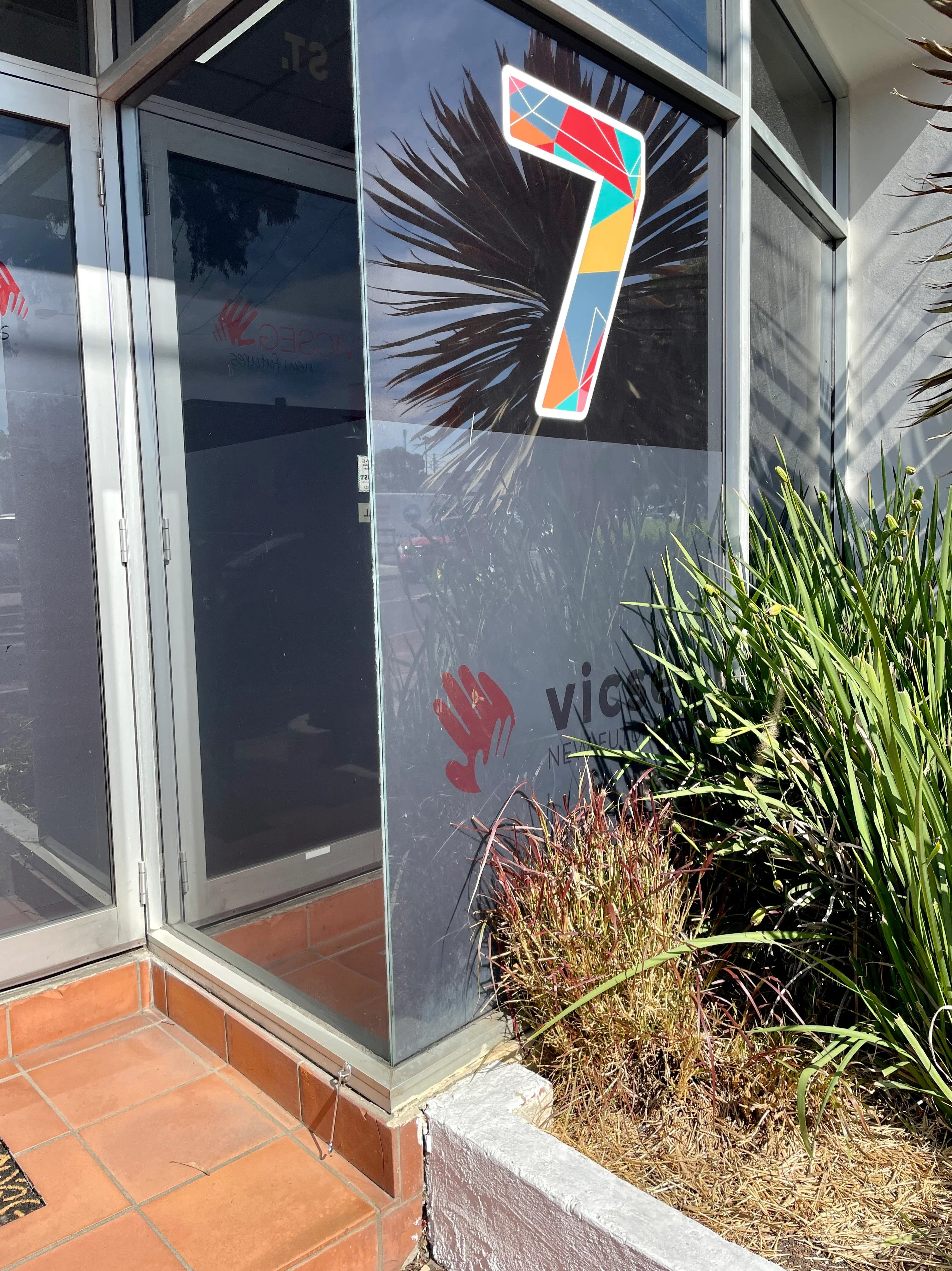 Window Frosting - VICSEG New Futures - Coburg.