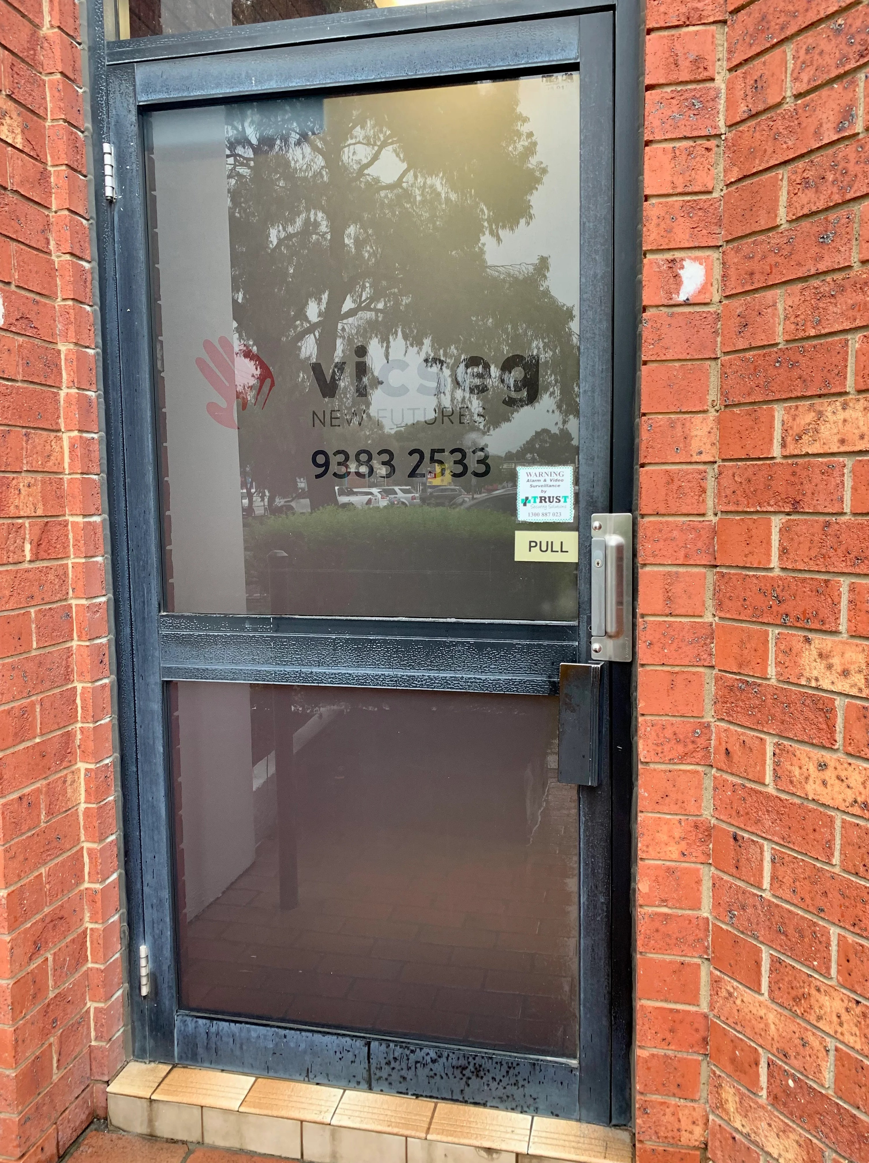 Window Frosting - VICSEG New Futures - Coburg.