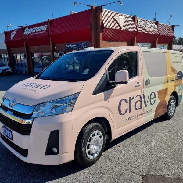 Crave Vehicle Fleet Wrap