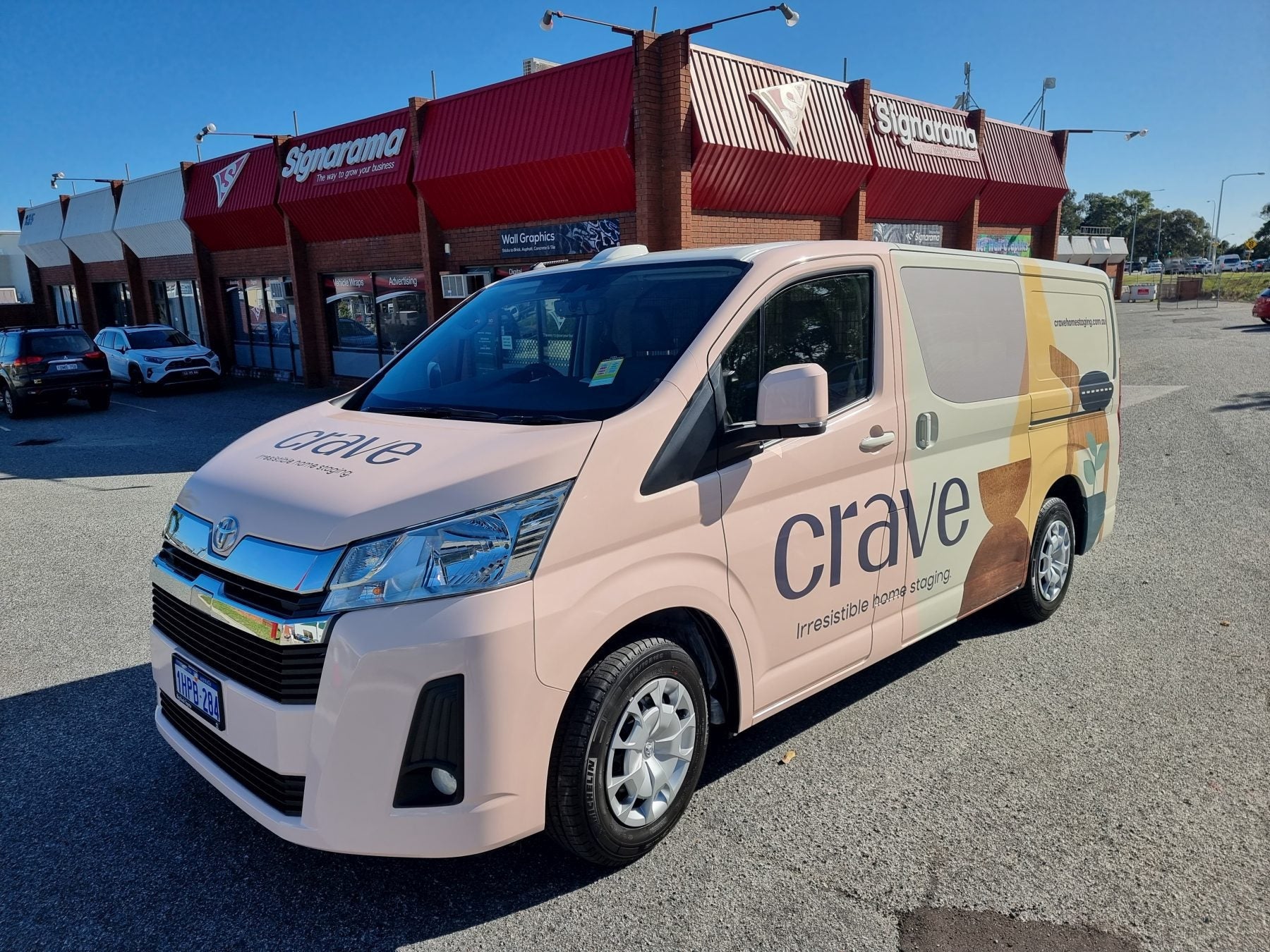 Crave Vehicle Fleet Wrap