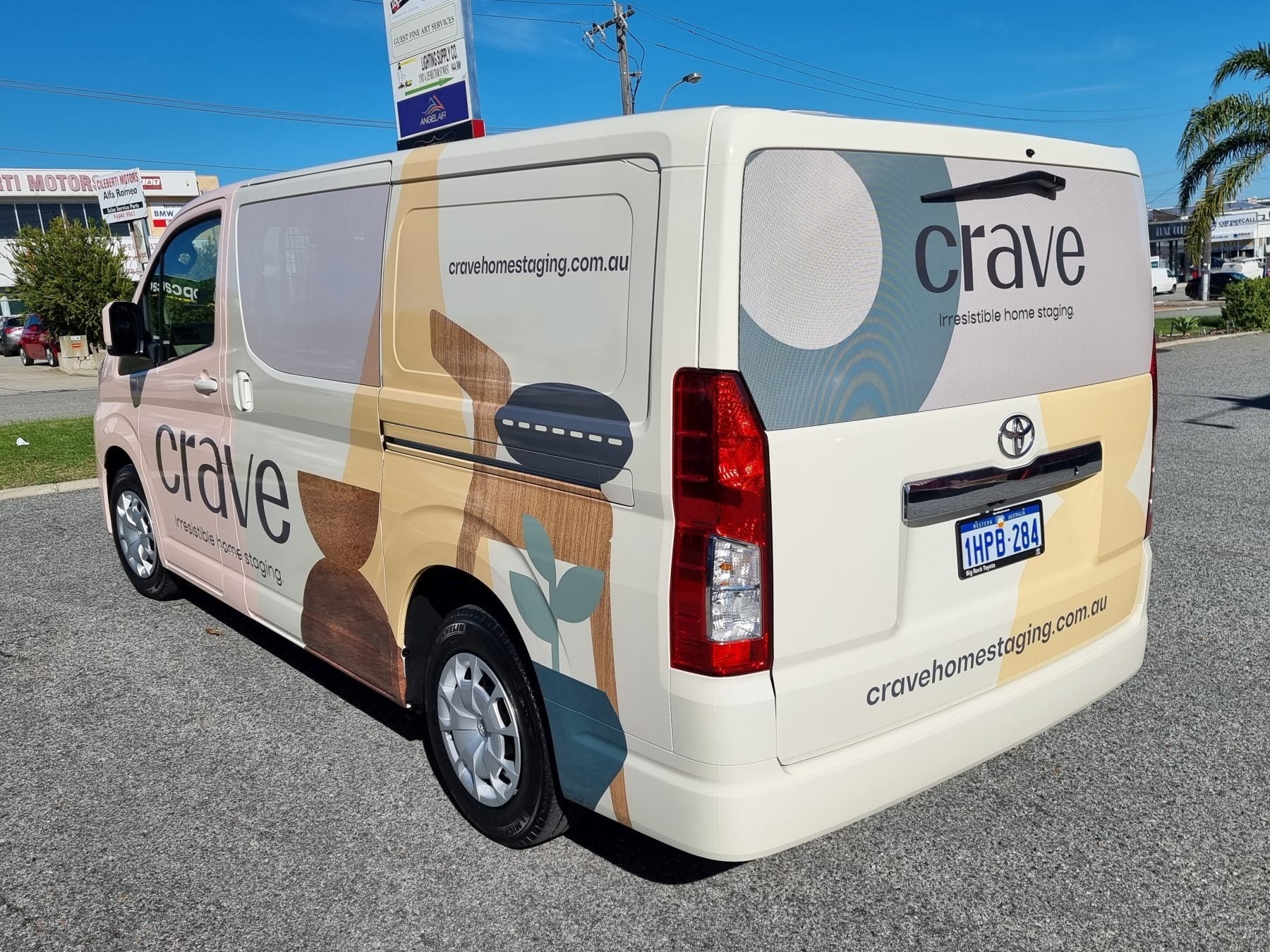 Crave Vehicle Fleet Wrap