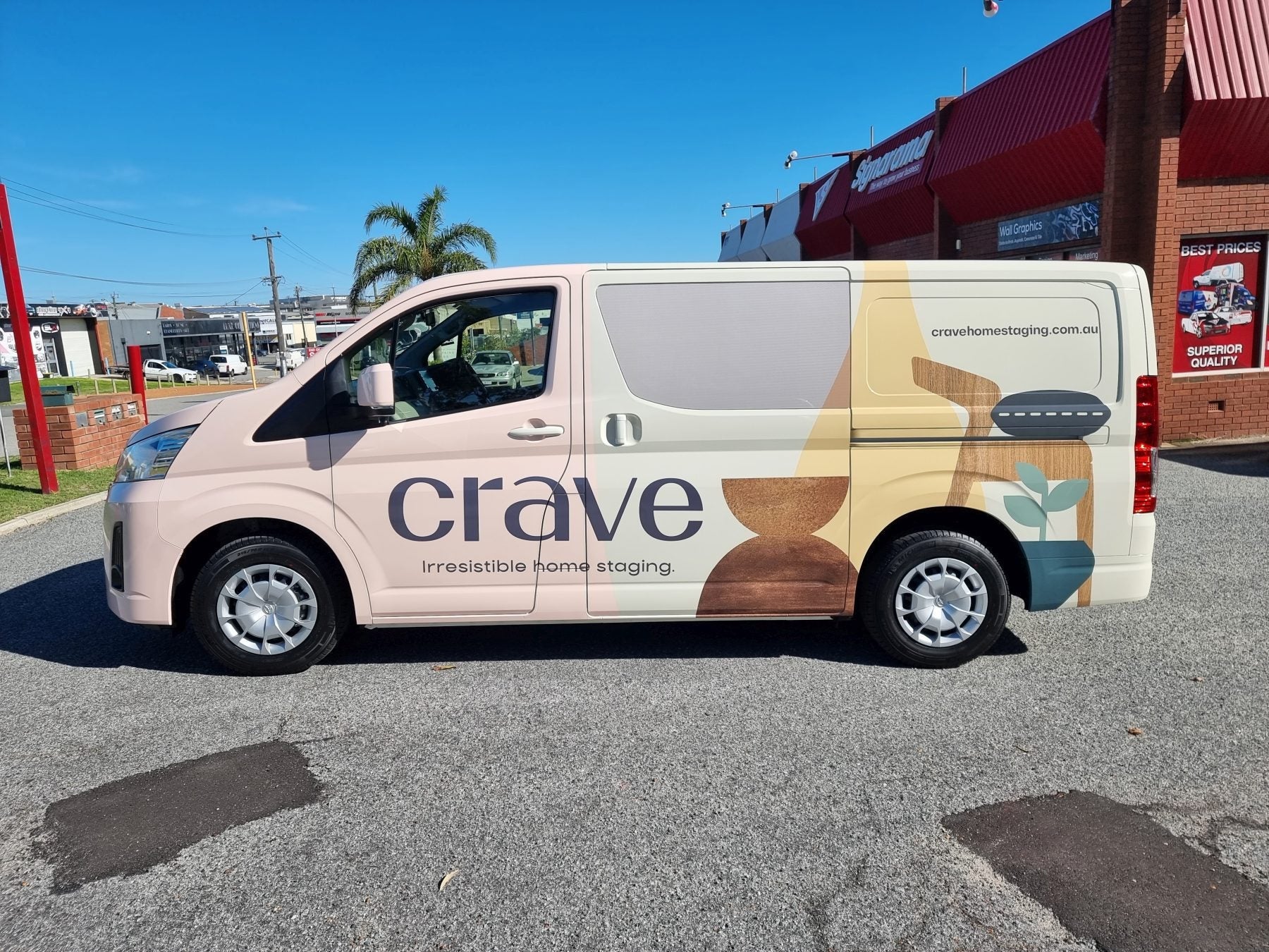 Crave Vehicle Fleet Wrap