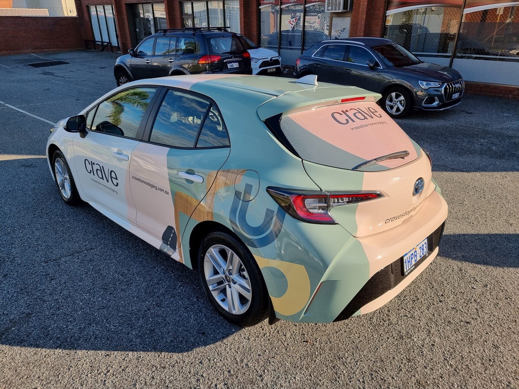 Crave Vehicle Fleet Wrap