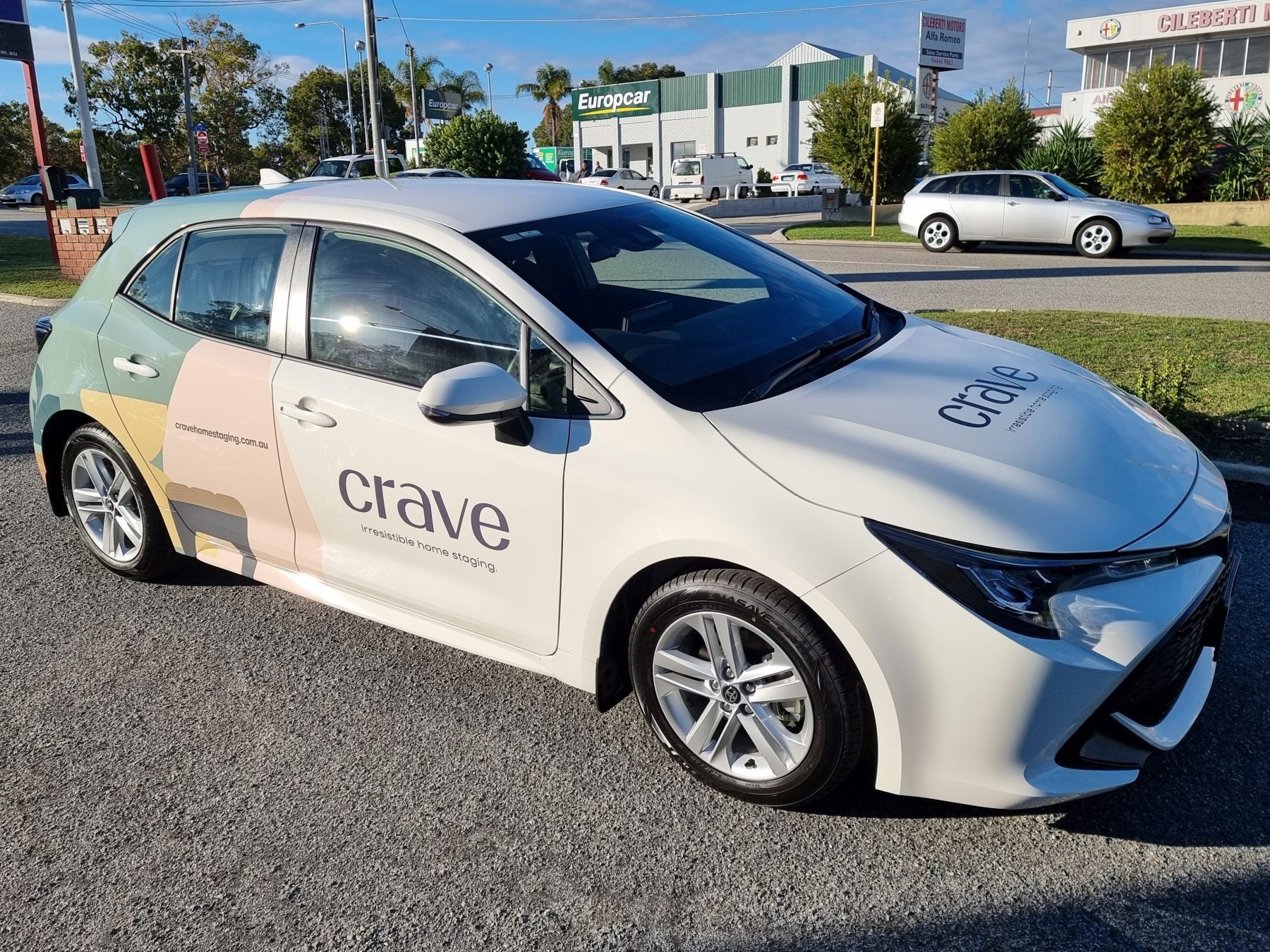 Crave Vehicle Fleet Wrap