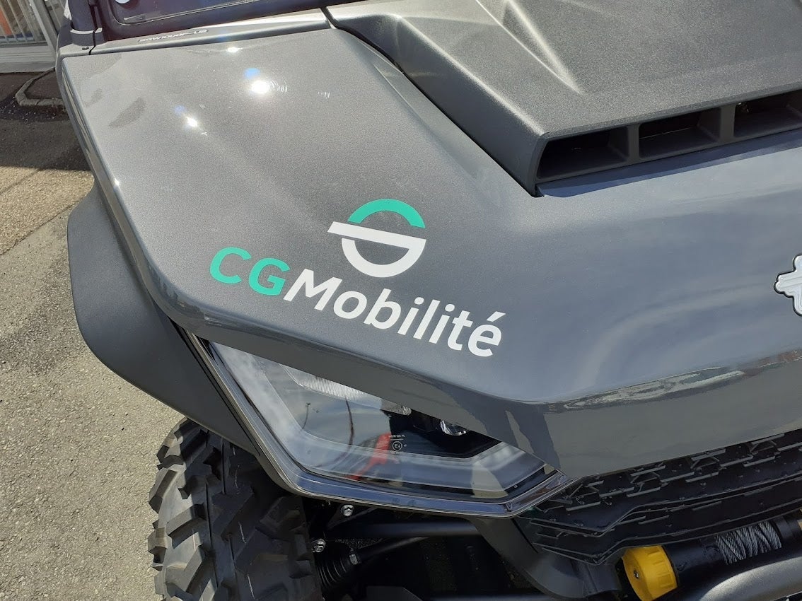 Marquage d'un quad pour CG Mobilité par Signarama Le Mans