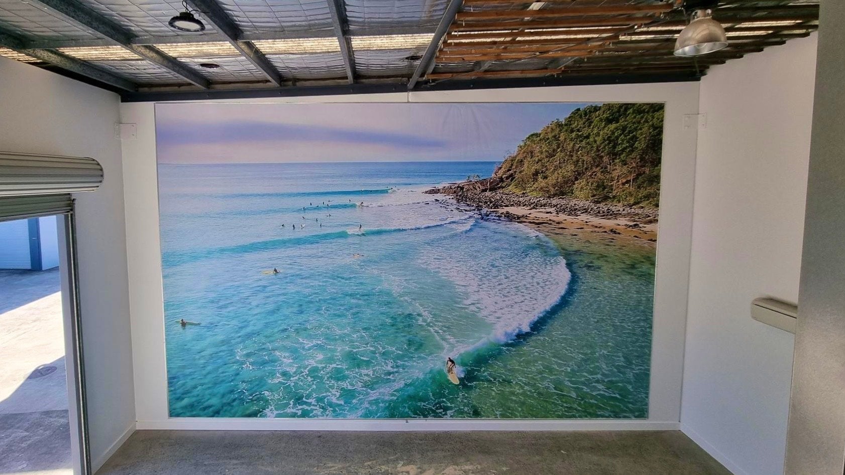 Surfs up at Coolum Beach