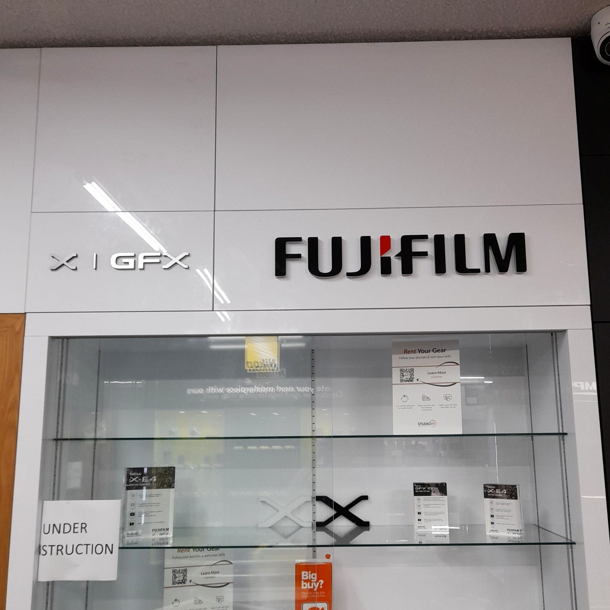Camera Electronic 3D Acrylic Signage